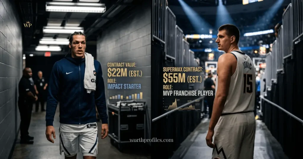 Aaron Gordon Net Worth (2026): Salary, Contract & Career Earnings 5 Aaron Gordon compared with other NBA players