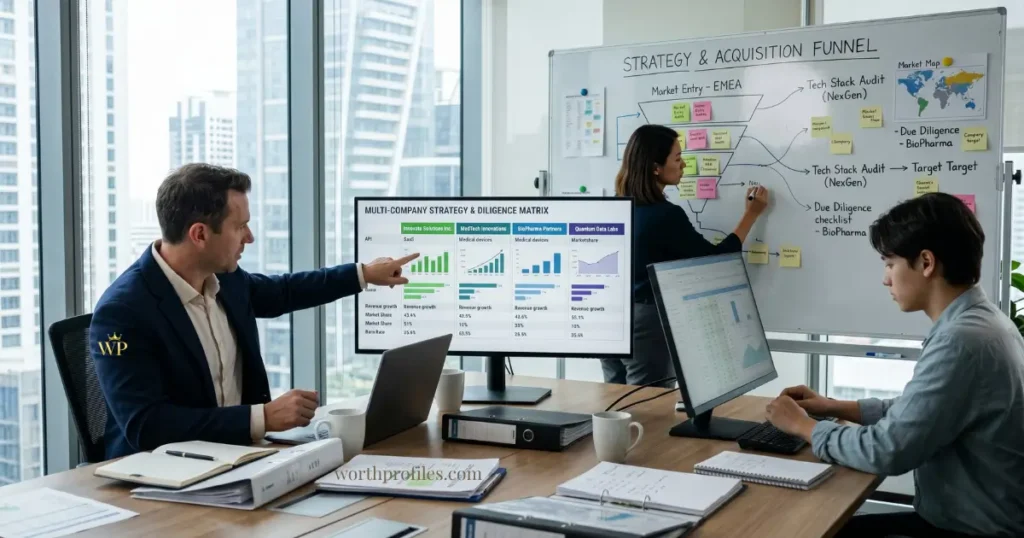 Alex Hormozi Net Worth (2026): Income, Businesses & Wealth Breakdown 2 Acquisition.com business model scaling companies