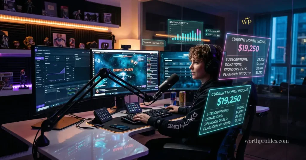 Adin Ross Net Worth 2026: Real Earnings, Kick Deal & Income Breakdown 1 Visual breakdown of Adin Ross income sources including streaming and sponsorships