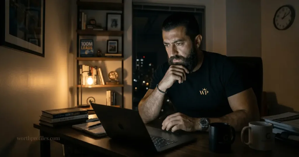 Alex Hormozi Net Worth (2026): Income, Businesses & Wealth Breakdown 6 Alex Hormozi self made entrepreneur journey