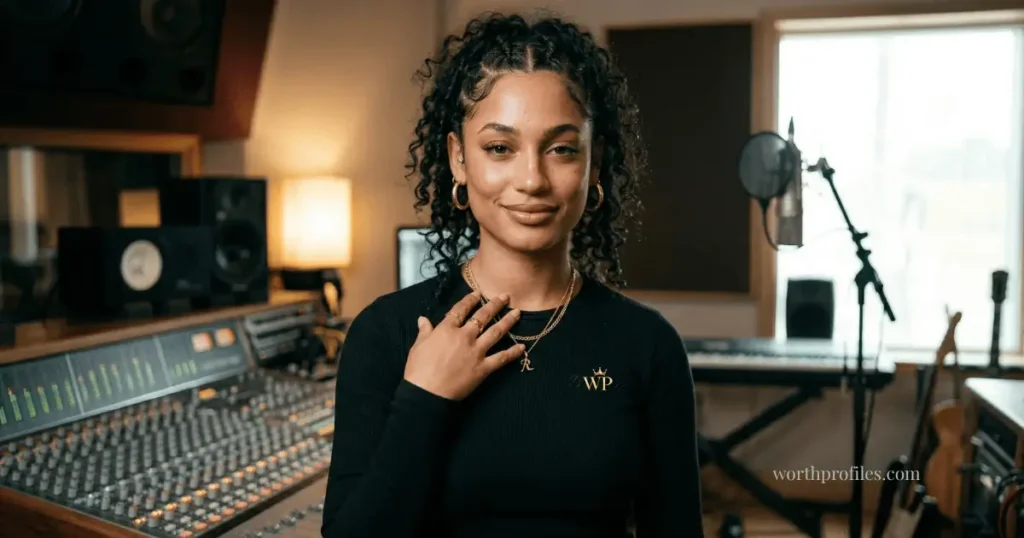 DaniLeigh inspired portrait representing her net worth and music career