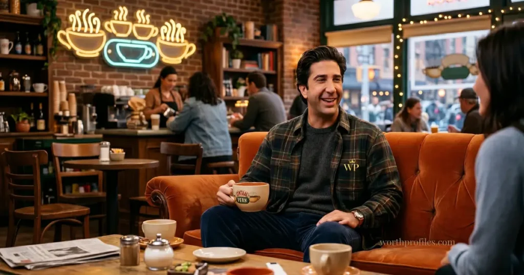 David Schwimmer Net Worth (2026): Salary, Friends Earnings & Income Breakdown 1 David Schwimmer Friends salary Ross Central Perk scene