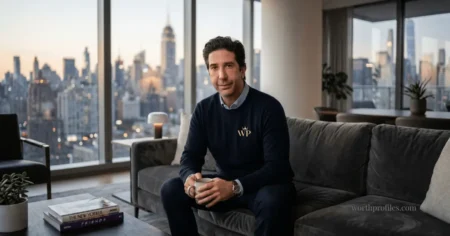 David Schwimmer Net Worth (2026): Salary, Friends Earnings & Income Breakdown David Schwimmer net worth 2026 luxury lifestyle portrait
