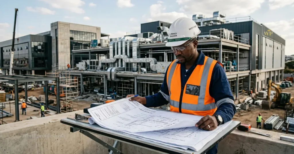 Shamea Morton Husband Net Worth: Real $175M–$178M Estimate Explained (2026) 3 engineering construction project representing Gerald Mwangi career