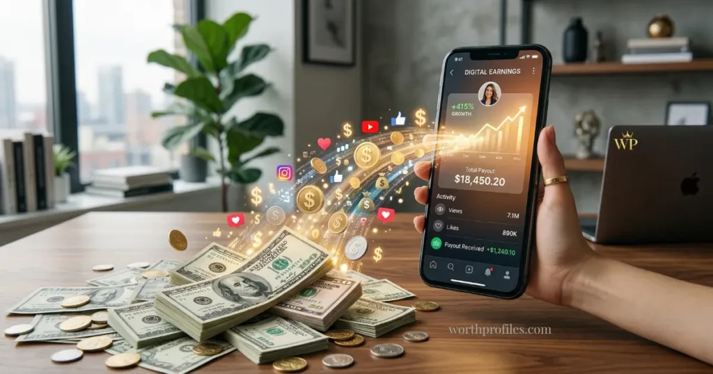 Alix Earle Net Worth (2026): Full Breakdown of Income and Earnings 3 influencer earnings per post visualization social media income