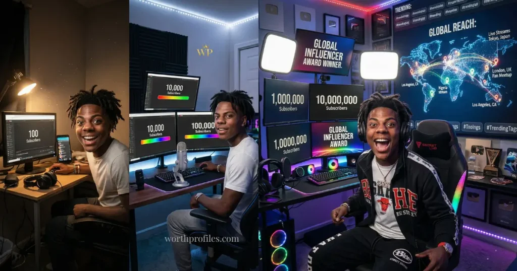 IShowSpeed Net Worth 2026: Surprising Earnings & Income Breakdown 1 IShowSpeed net worth growth timeline visual