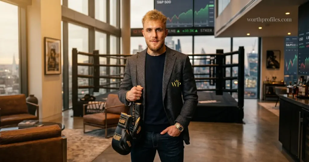 Jake Paul Net Worth (2026): How Much He Makes and Where It Comes From 1 Jake Paul estimated net worth visual representation