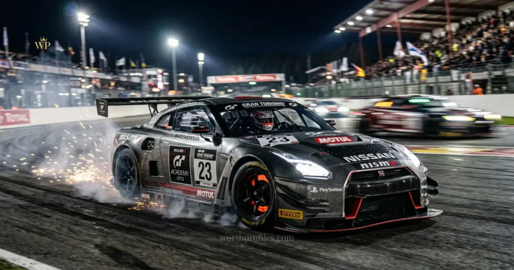 Jann Mardenborough Net Worth (2026): Income, Salary & Earnings Breakdown 4 Jann Mardenborough racing during professional motorsport event