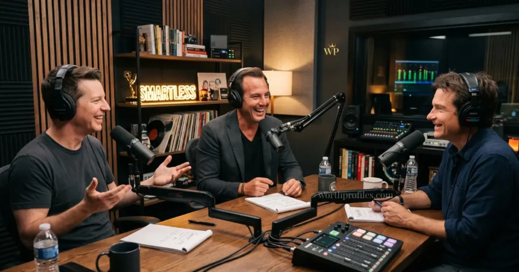 Jason Bateman Net Worth 2026: Salary, Income, and Wealth Breakdown 4 Jason Bateman SmartLess podcast earnings and income source