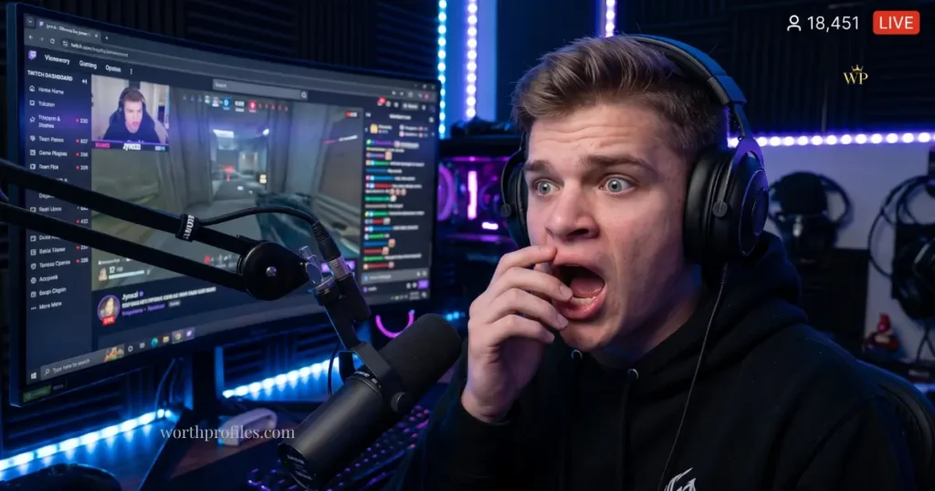 Jynxzi Net Worth (2026): Income, Earnings & Full Breakdown 1 Jynxzi Twitch streaming live viewer engagement