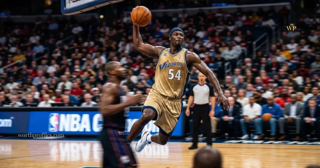 Kwame Brown Net Worth (2026): Career Earnings, Salary & What Happened 1 Kwame Brown NBA career action shot