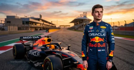 Max Verstappen Net Worth (2026): Shocking Salary, Earnings, and Income Breakdown Max Verstappen net worth 2026 Red Bull Racing driver portrait