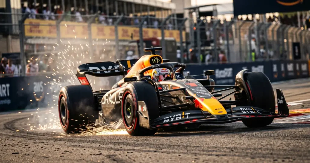 Max Verstappen Net Worth (2026): Shocking Salary, Earnings, and Income Breakdown 1 Max Verstappen racing Red Bull F1 car salary earnings performance