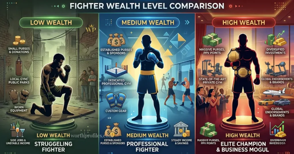 Conor McGregor Net Worth (2026): Real Number, Earnings & Breakdown 5 McGregor vs Khabib vs Mayweather net worth comparison