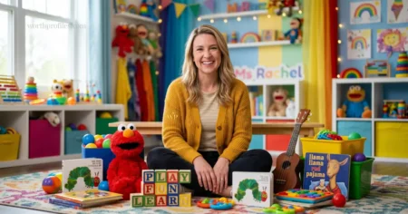 Ms Rachel Net Worth (2026): How Much Does She Make? Ms Rachel net worth 2026 YouTube creator in studio