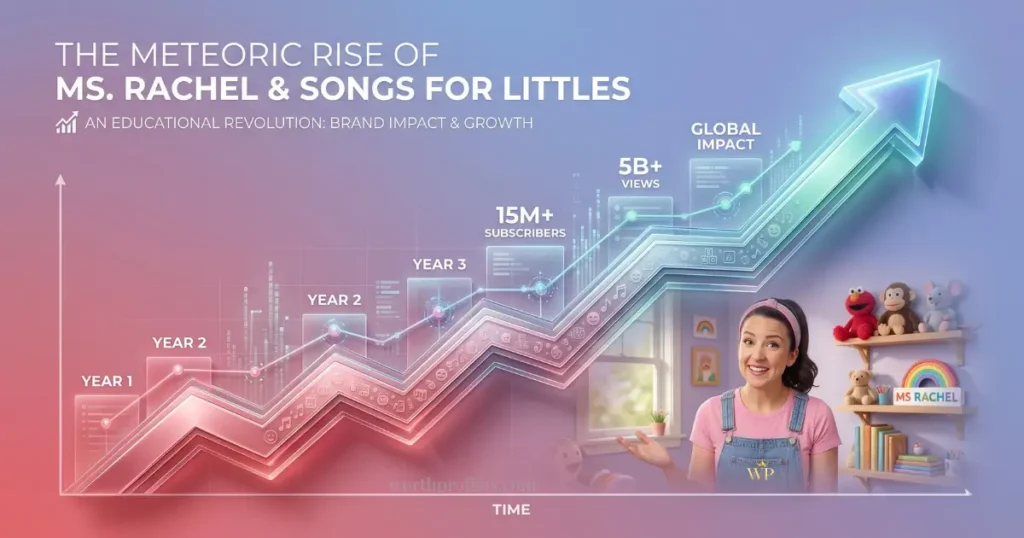 Ms Rachel Net Worth (2026): How Much Does She Make? 4 Ms Rachel net worth growth chart