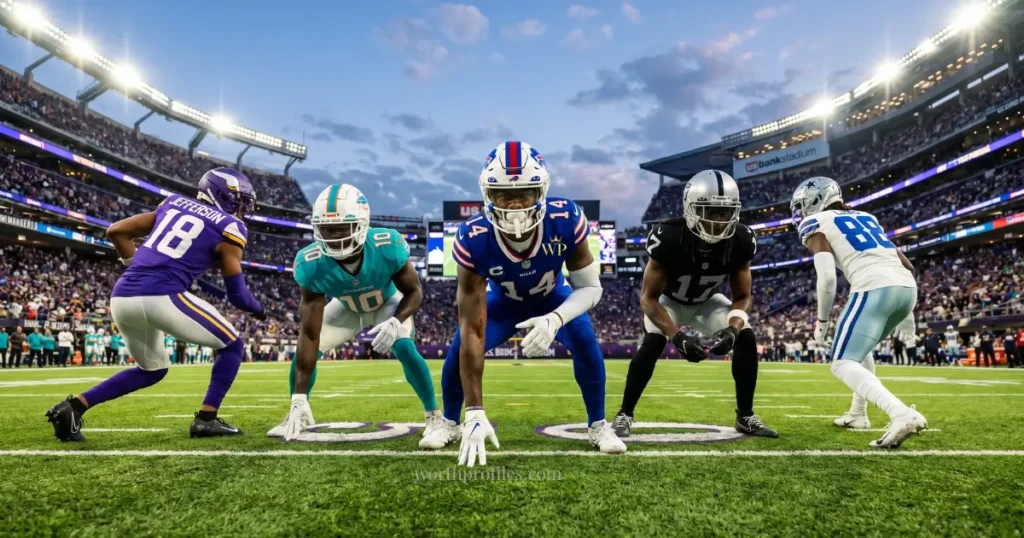 Stefon Diggs Net Worth 2026: Salary, Contract & Income Breakdown 5 NFL wide receivers comparison earnings