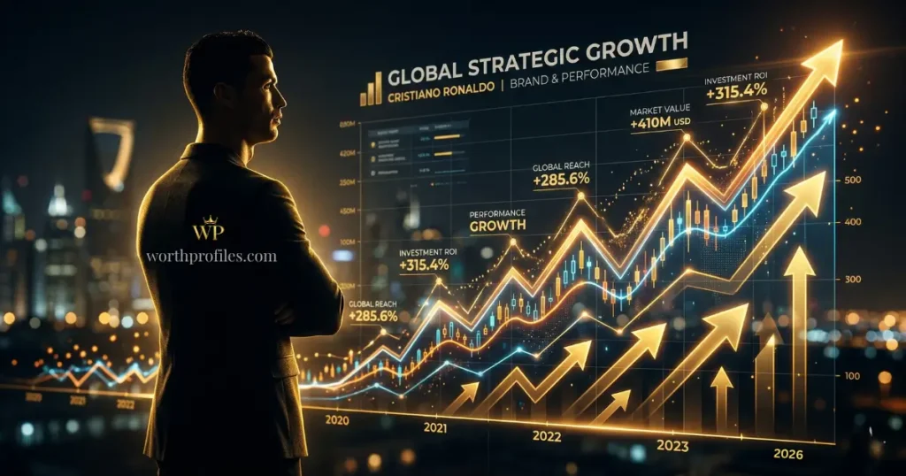 Cristiano Ronaldo Net Worth (2026): Salary, Earnings, Assets & Wealth Breakdown 2 Cristiano Ronaldo net worth growth over time chart