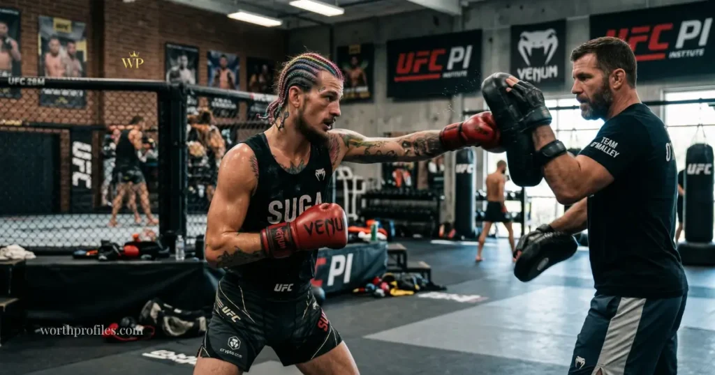 Sean O’Malley Net Worth 2026: Salary, Earnings & UFC Pay Breakdown 1 Sean O’Malley earnings UFC training gym workout