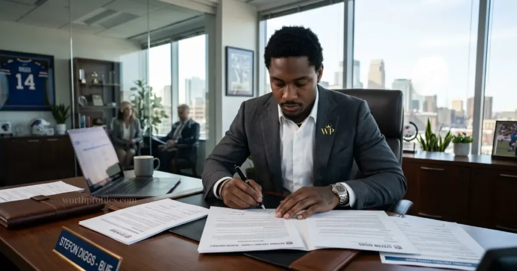 Stefon Diggs Net Worth 2026: Salary, Contract & Income Breakdown 1 Stefon Diggs salary contract earnings NFL