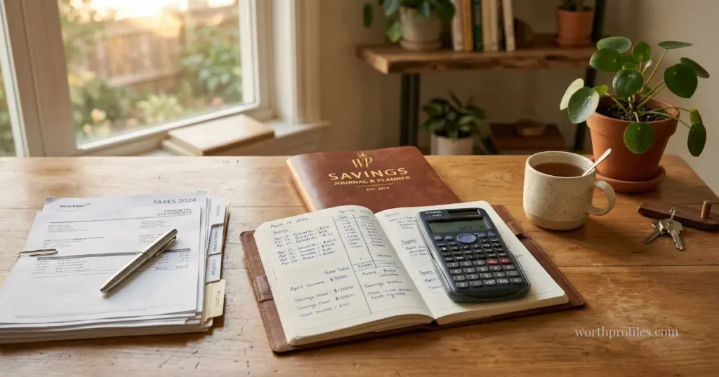 Bill Gothard Net Worth: Real Estimate, Income Sources & Financial Breakdown 6 Simple desk showing financial stability concept