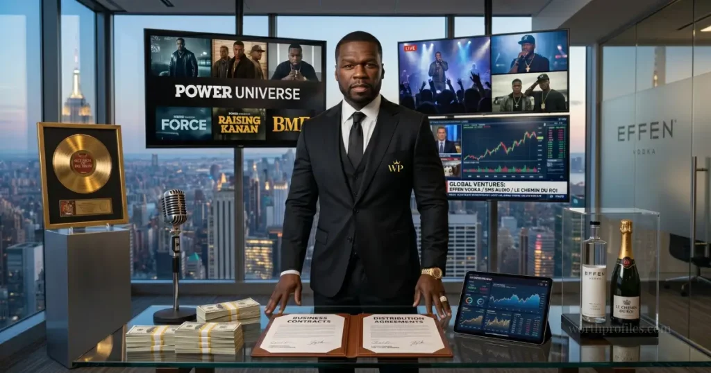 50 Cent Net Worth (2026): How He Built, Lost, and Rebuilt His Fortune 6 50 Cent multiple income streams and business ventures concept
