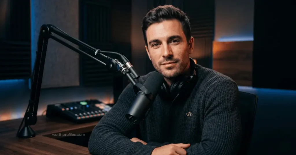 Leo Skepi Net Worth (2026): How Much Does He Make? Leo Skepi podcast-style portrait for net worth article