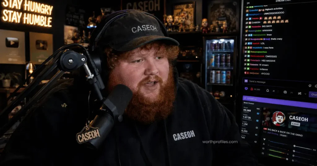CaseOh Net Worth 2026: Earnings, Income Sources, and Financial Success 1 CaseOh career growth from streamer to online creator