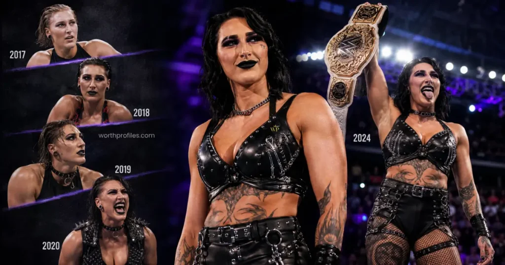 Rhea Ripley Net Worth 2026: WWE Salary, Career Earnings, and Income Sources 2 Rhea Ripley career growth and WWE success journey