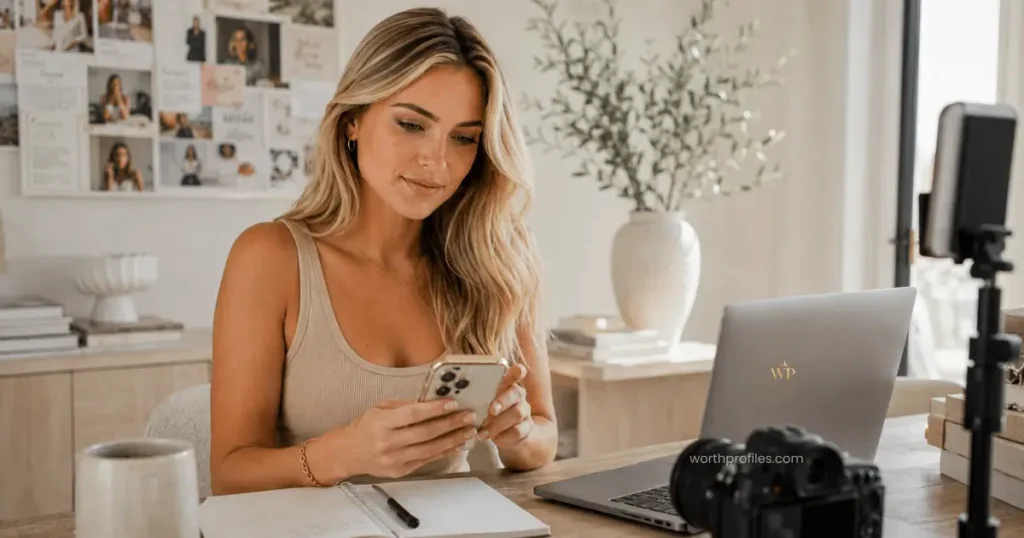 Emilie Kiser Net Worth (2026): Income Sources, Career, and Earnings Breakdown 3 Emilie Kiser social media audience engagement and content creation